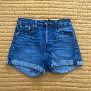 Levi’s high waisted shorts